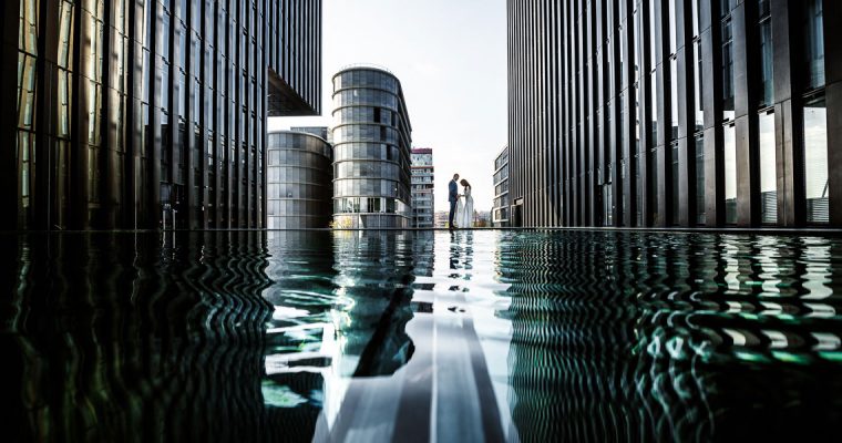 Hochzeitsfotos Medienhafen