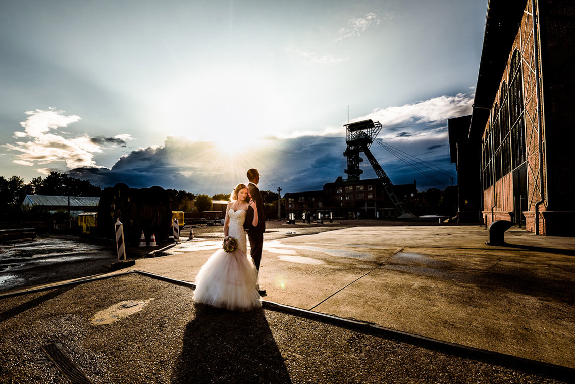 Hochzeitsfoto Zeche Zollern Hochzeitsfoto Zeche Zollern