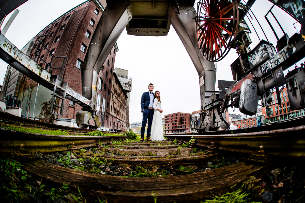 Hochzeitsfotos Hafen Münster Hochzeitsfotos Hafen Münster