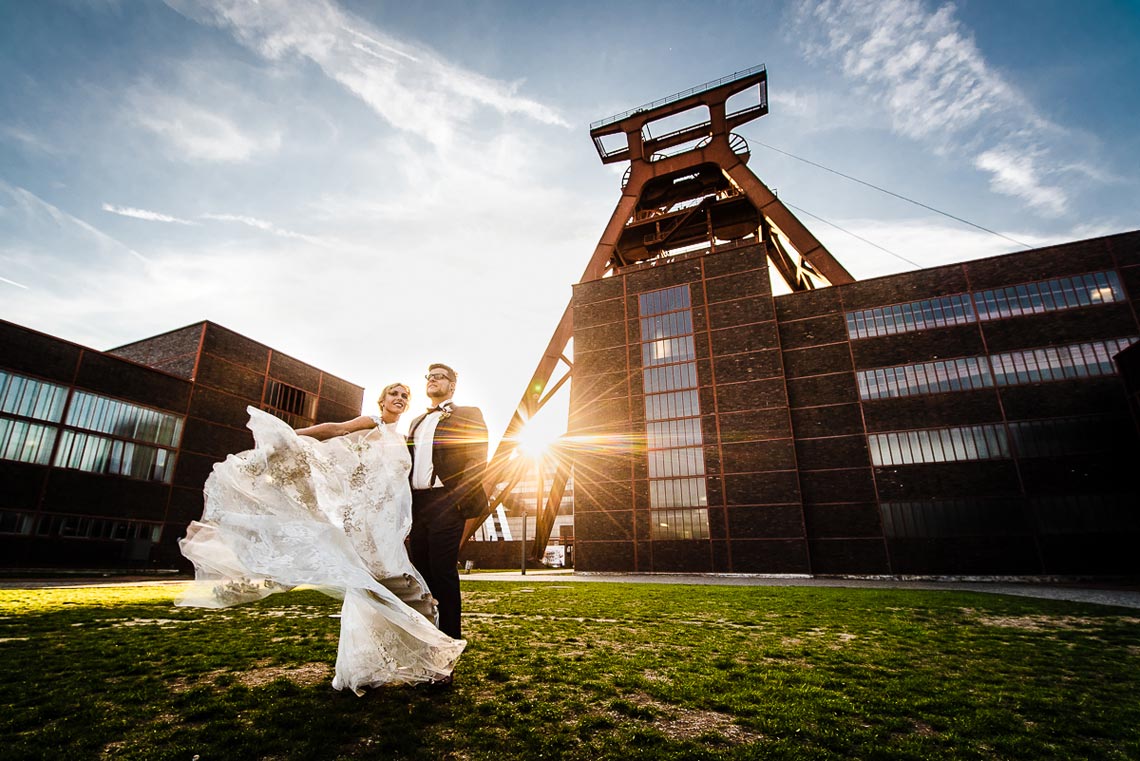 Hochzeitsfotograf Ruhrgebiet Zollverein